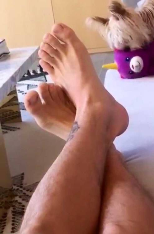 jbpooorn: like this post if u actually believe justin bieber feet are superior than your faggot bein