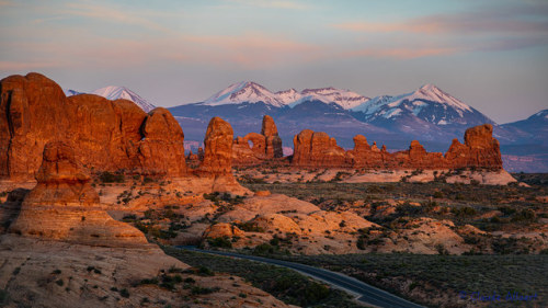 Arches N.P. Utah by claudeallaert Didn’t have a tripod so not the best IQ but still like the s