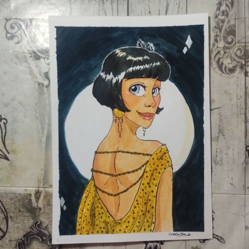 Miss Phryne Fisher from Miss Fisher’s Murder Mysteries Ink, A5 . . #missfishersmurdermysteries #miss