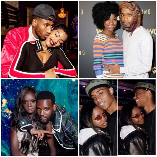 onlyblackgirl:17mul:powsolution:Young Black men in Hollywood dating beautiful Black Women. #herefora