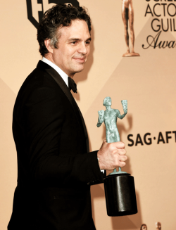 ripleybanner:  Mark Ruffalo at the Press Room of the 22nd Annual Screen Actors Guild Awards. 