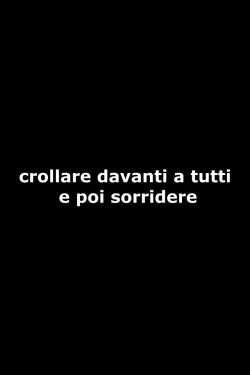 occhiluccicantiemanifredde:  tutto-racchiuso-in-un-abbraccio:  nonvoglioscordarmidite:  tutto-racchiuso-in-un-abbraccio:  “Crollare davanti a tutti e poi sorridere.”  -Tiziano Ferro, l'ultima notte al mondo.  Scritta mia.  Amare non è un privilegio,