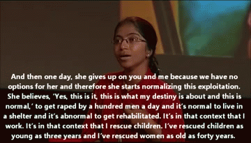 exgynocraticgrrl:  Sunitha Krishnan has dedicated her life to rescuing women and