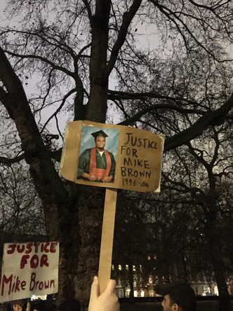 amoyed:  London reacts to Ferguson grand jury decision 