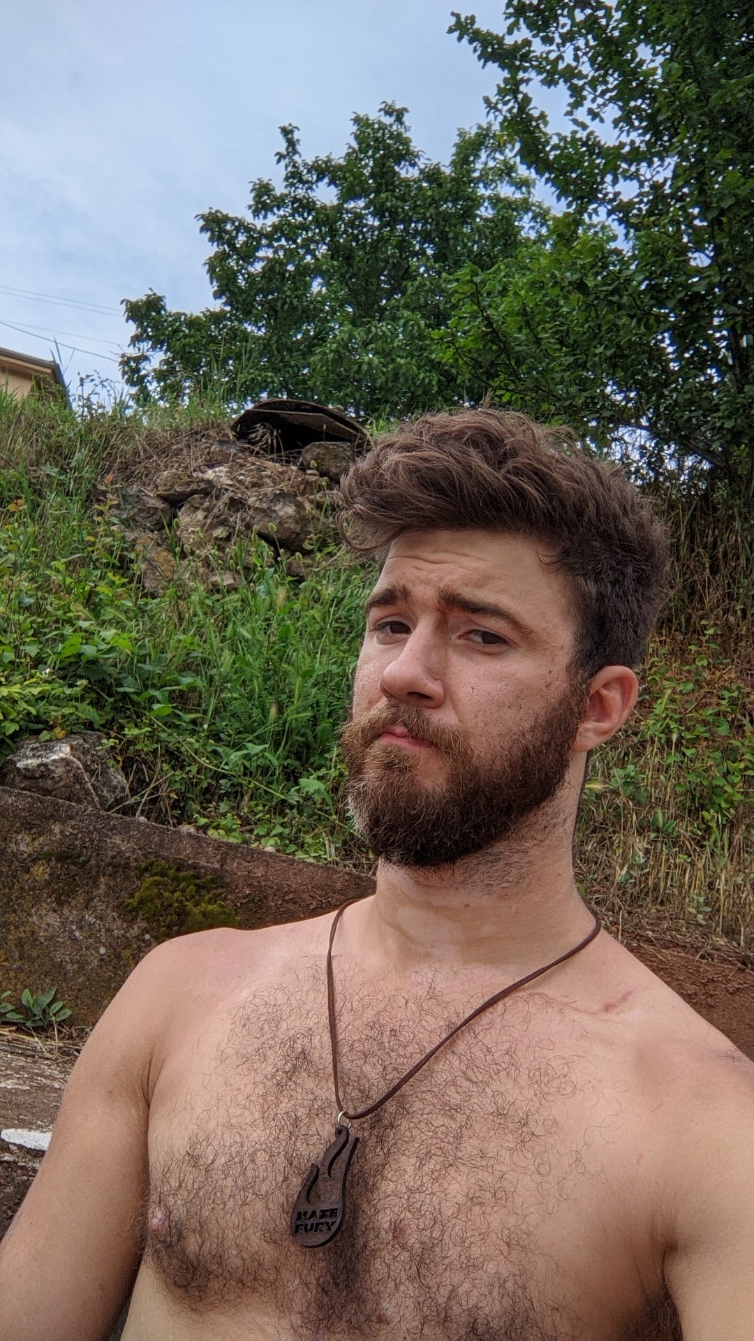 nude-druid:I ran a 16.2km trail race and 1km elevation with obstacles that test your strength and agility, it was raining the day before and that morning, so it was very muddy. I died but did finish it. My favourite part was every time we went through