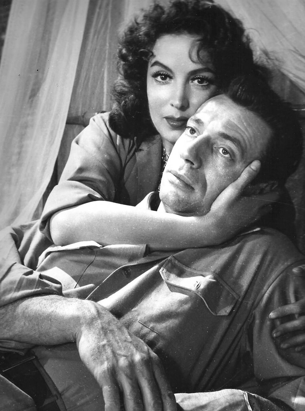 olivethomas:  Maria Felix and Yves Montand in Les Heros Sont Fatigues, 1955