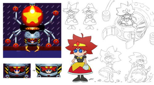 blackbookalpha:Can’t unsee this Sonic Mania boss1994 TV Series version. Dr. Ovoid Robotnik + Cluck 2