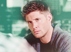 babyintrenchcoat:dean winchester in pastel glowy colors | requested by lauren