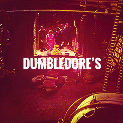 dromedas:  You may not like him, Minister, but you can’t deny—Dumbledore’s got style.