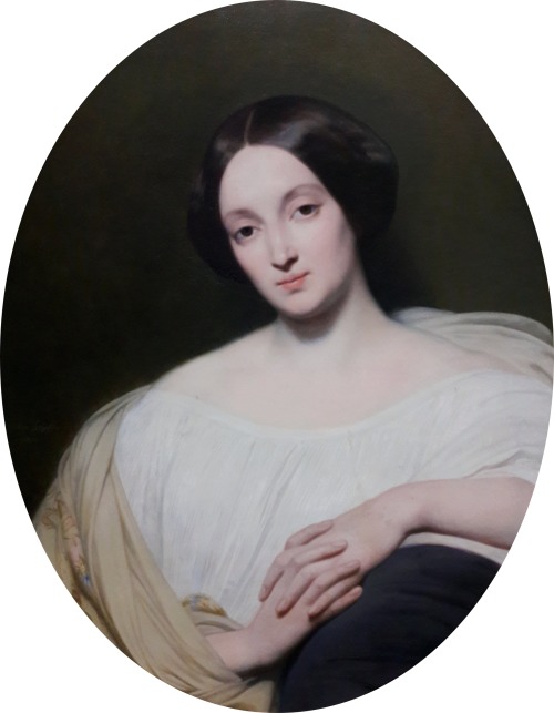 Portrait of Katarzyna Potocka née Branicka (1850). Ary Scheffer (Dutch-French, 1795-1858). Oi