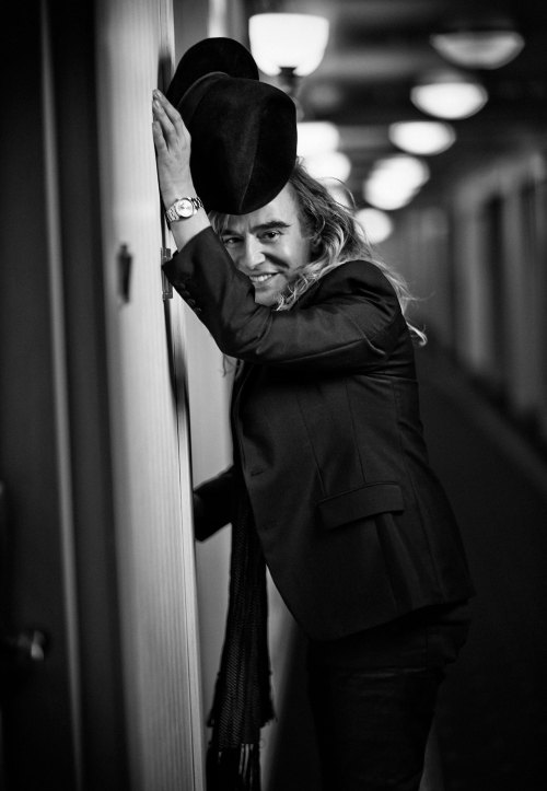 JOHN GALLIANO Photographed by DANIL GOLOVKINvogue.ru