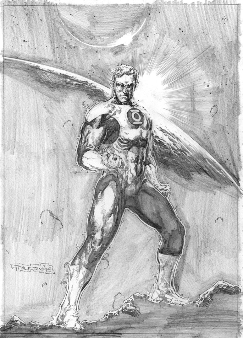 ungoliantschilde:  some commissioned pencil pinups by Philip Tan.