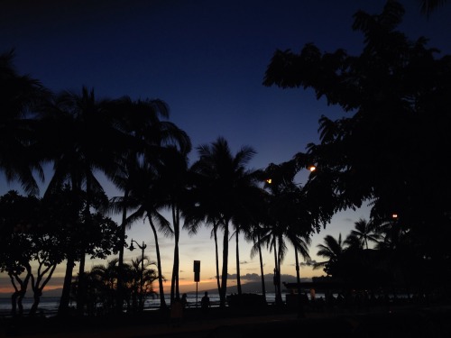 Porn photo federica-phx:  Hawaiian sunset in Honolulu