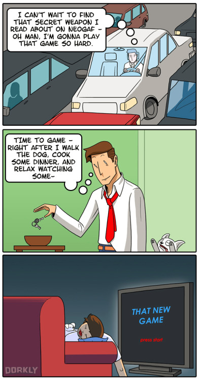dorkly:  The Truth About Life and Videogames  [By julialepetit and andrewbridgman]