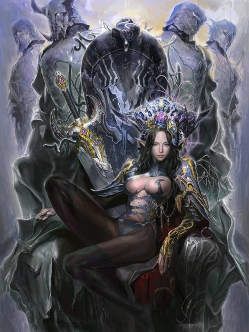 Night Elf ChangSung Bae www.artstation.com/artwork/aGXxJ