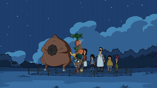 boringbengali:Bob’s Burgers x My Neighbor Totoro 