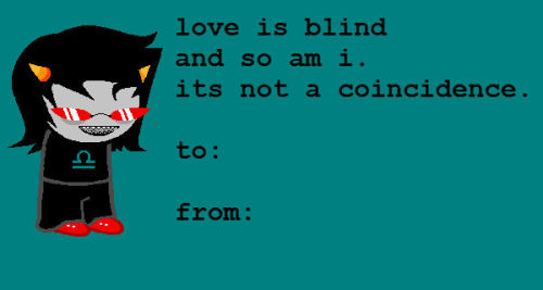 davestriderthedamndickrider: homestuck whalentines i apologize in advance if any of these were done 