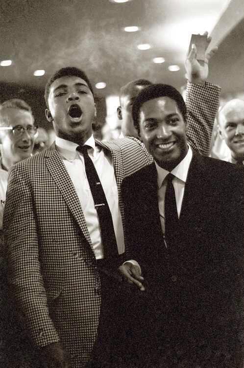 leaveroomformagic:  Muhammad Ali &amp; Sam Cooke 