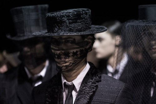 Porn Pics socialpsychopathblr:  Thom Browne Fall 15