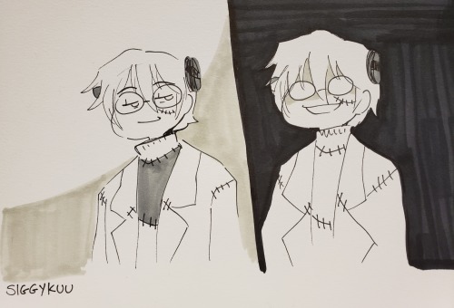 2 commissions from megacon i (remembered) took pics of!! :&gt;