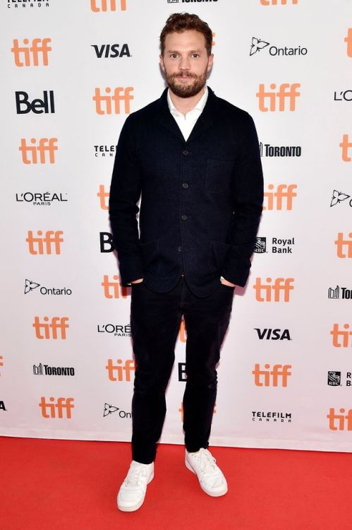 Jamie and Dakota atteneding seperate Film release events 2019 Toronto International Film Festival Ja