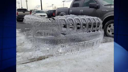 redaphrodite:How cold is it on the East Coast you ask?This cold