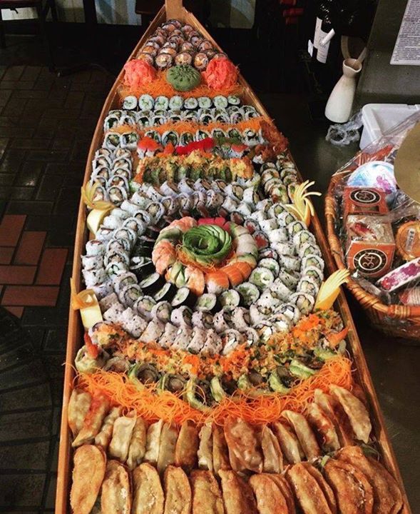 Make Sushi 1 — How incredible is this sushi boat by...