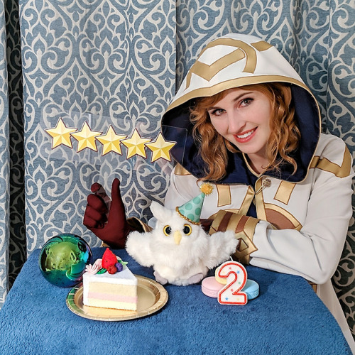 Feh is celebrating her two year anniversary and this time around she’s going to enjoy her cake
