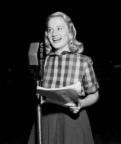 Gloria McMillan (March 13, 1933 – January 19, 2022)  Actress who worked extensively in radio, but is perhaps best known for her role as Harriet Conklin, the student of Miss Brooks and the daughter of Principal Osgood Conklin, on the 1950s sitcom Our Miss Brooks.  From 1952 to 1956, McMillan portrayed Harriet Conklin in the television version of Our Miss Brooks. In 1956, she had that same role in the Our Miss Brooks film.[10]In the early 1960s, she was host of Faith of Our Children on KRCA-TV. In the fall of 1971, the Chancel Players of First United Presbyterian Church of San Bernardino appeared five times on Sunday Story Time, a childrens television program on KABC-TV. The group was directed by McMillan, and she and her husband, the churchs pastor, appeared on camera with an introduction and conclusion for each episode.In 1976, McMillan had the role of nun Sister Ann in the pilot episode of Most Wanted on ABC, and in the 1980s, she appeared on Perfect Strangers, also on ABC.  (Wikipedia) #Gloria McMillan#TV#Obit#Obituary#O2022 #Our Miss Brooks