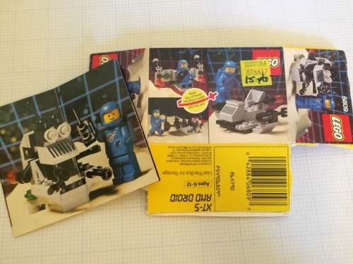 Have a whole batch of tiny Classic Space sets&hellip;6809: XT-5 and Droid (’87) - An extre