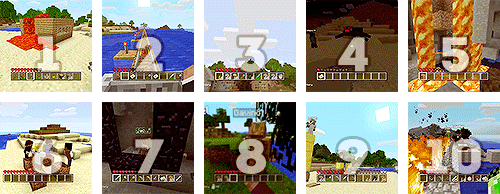 herooak:  Happy 100 Episodes of Let’s Play Minecraft to Achievement Hunter. 