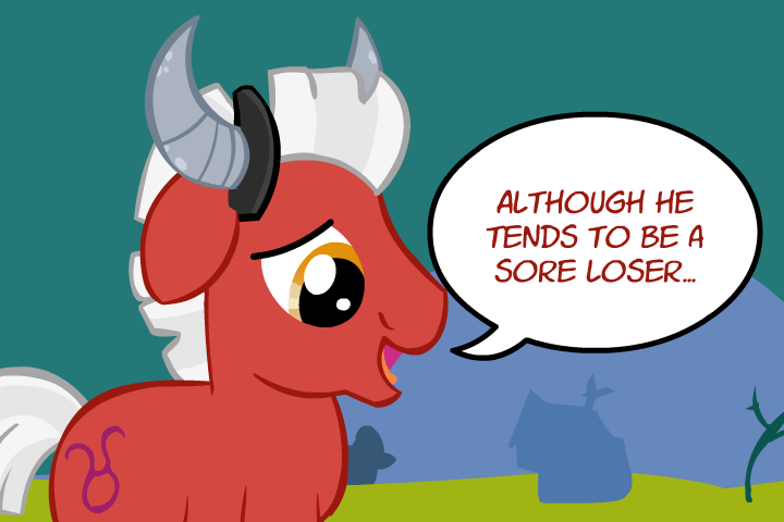 the-ponyscope:  Taurus: “Come to think of it… Benchpressing goats was an oddly