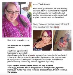 falulu:  cherrybombsbbw:  Please share this and stop the hate!  I was looking for this boost the heck out of this 