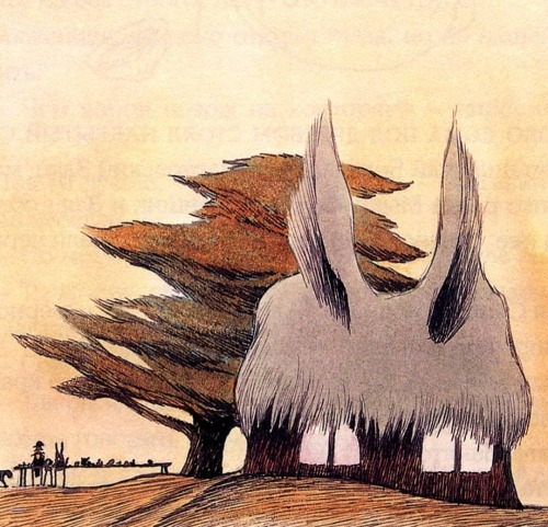 One Of My Favourite Illustrators Of Alice In Wonderland - Tove Jansson's Style Captures The Strange Fantasy