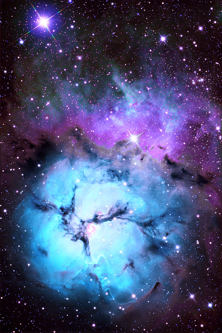 Porn Pics weareallstarstuff:  Trifid Nebula 