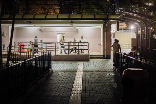 Late night recreation - North Point, Hong Kong