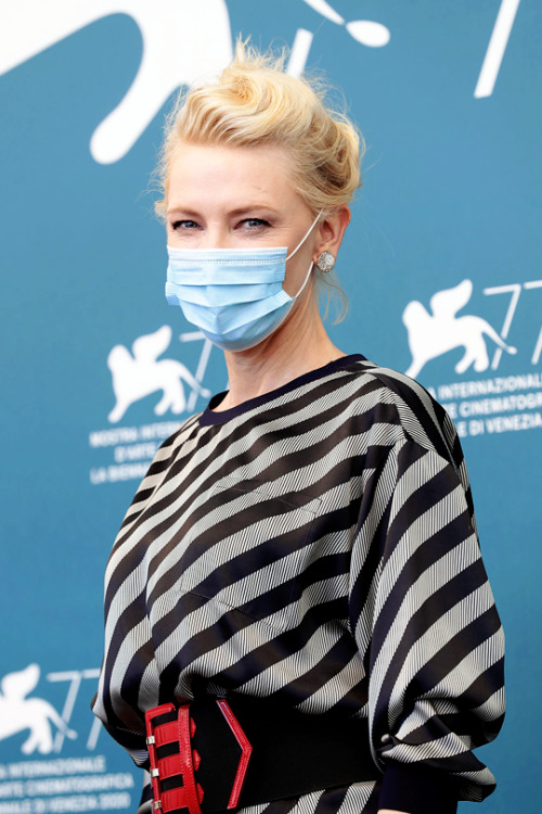 CATE BLANCHETTJury Photocall — September 2, 202077th Venice International Film Festival, Italy