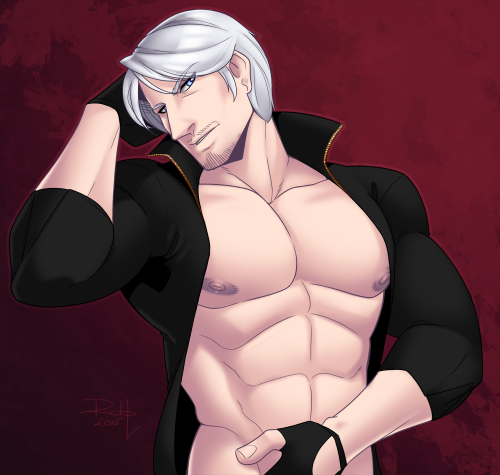 ackanime:  Felt a bit rusty after the holidays so did some Dante bara tiddies to get back into top form :P