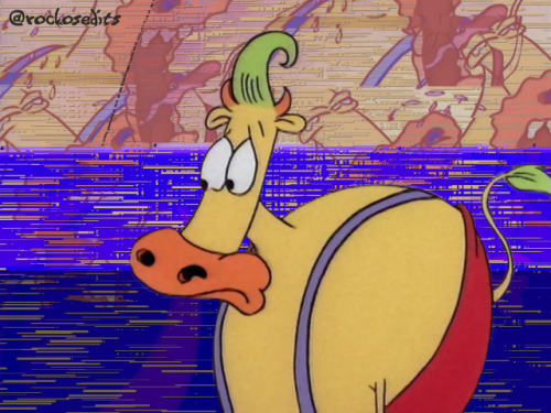 Rocko’s Modern Life but in Glitch Art or Databending (Part 2)