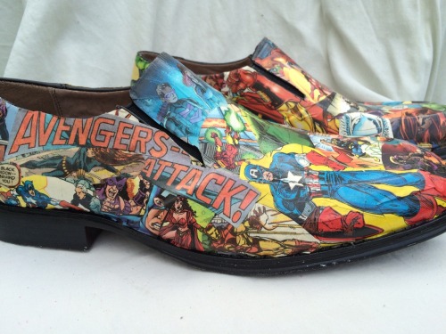 Specific Volume: $90Avengers, Assemble! These Avengers shoes have you covered no matter what situati