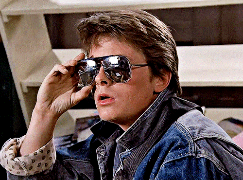 MICHAEL J. FOX As MARTY MCFLY In BACK TO THE FUTURE (1985)