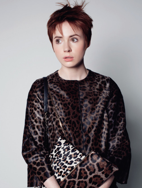 Karen Gillan by Taghi Naderzad for InStyle