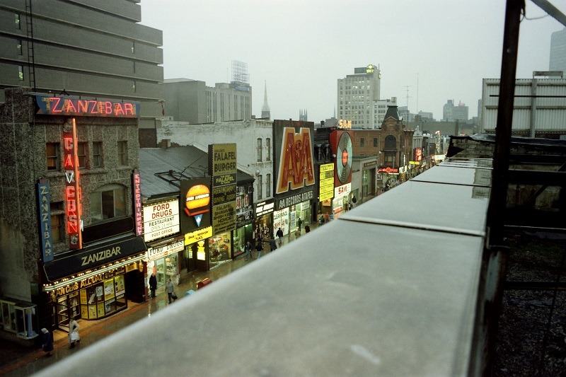 avardwoolaver:  Yonge Street, Toronto, 1982  From my new book “Toronto Flashback”