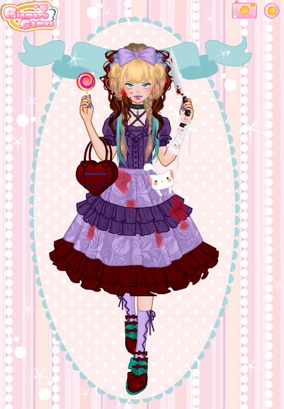 I went crazy on loli dall makers the other day, the ones with weird colored hair were supposed to be