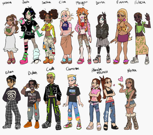 BRATZ CHARACTER DESIGN!