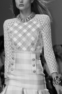 hauteinnocence:  Closeup: Balmain SS 2014 Ready to Wear