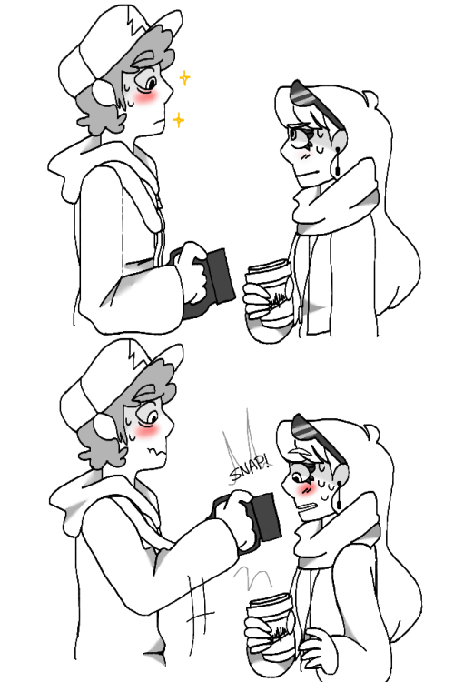 calzonedestroyer: Dippica Week Day 1: AUThe short of my AU is that Dipper’s an aspiring photog