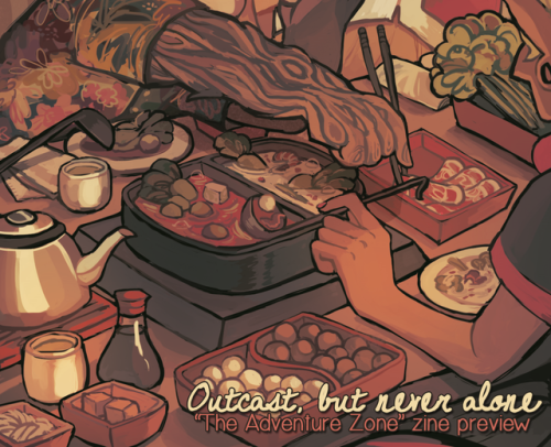 jununy:preview of my piece for @neveralonezine, please follow the blog for updates and look out for 