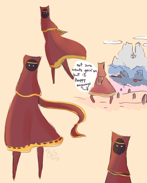 ninja-no-rose:journey came out on steam and i played it for the first time and im loving it 