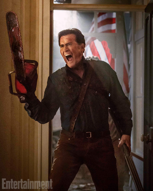 ATTENTION S-MART SHOPPERS! More new images from Ash vs. the Evil Dead, a new TV show starring Bruce 